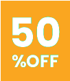 50% Off On All Services!